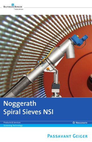 Noggerath Spiral Sieves NSI 