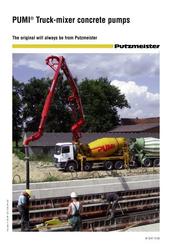 PUMI® Truck-mixer concrete pumps