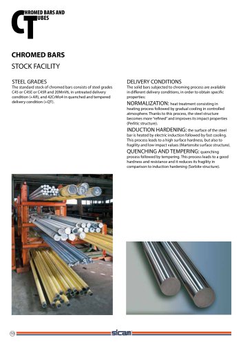 CHROMED BARS