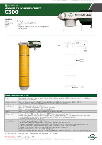 MODUFLEX LOADING CHUTE C300