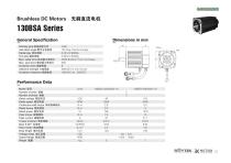 brushless motor / three-phase / 48V / 4-pole 130BSA Series