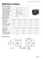 HYBRID STEPPER MOTOR / DC 39HSD SERIES