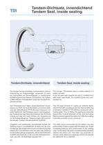 Tandem Seal, inside sealing