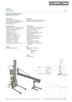 Mobile pallet lift