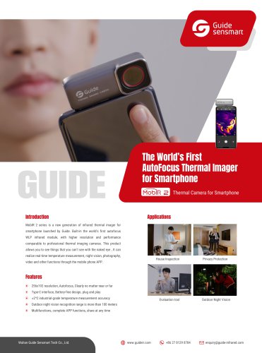 Mobir 2 Thermal Camera for Smartphone