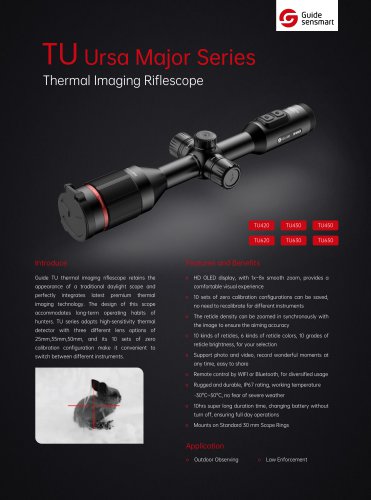 TU Ursa Major Series Thermal Imaging Riflescope