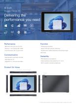 EM-Q89 Emdoor Info. Windows 11 Rugged Tablet PC 