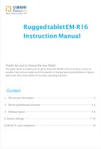 EM-R16: Android 13 Rugged Tablet - user manual