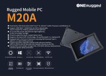 M20A 12 inch high performance  i5 i7 Rugged Windows 11 Tablet 
