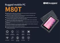 M80T 8 inch Rugged Android 13 Tablet ONERugged 