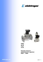 VRA-VLA-VTA Solenoid valves for combustion air regulation