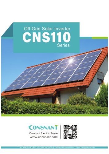 Consnant solar inverter CNS 110 3500-2A