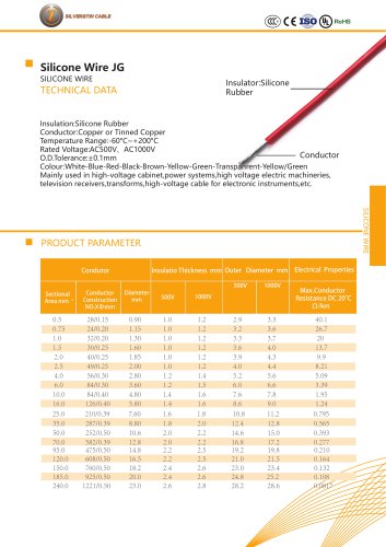 Silicone wire JG