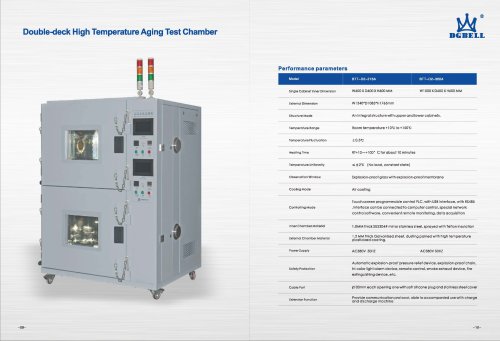 Aging test chamber BTT-D2 series