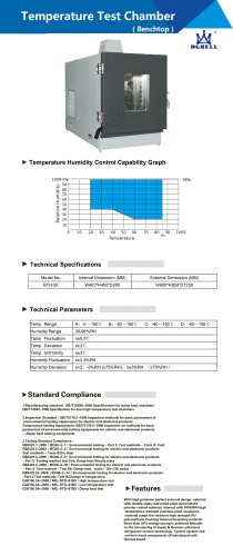 Benchtop Temperature Test Chamber C