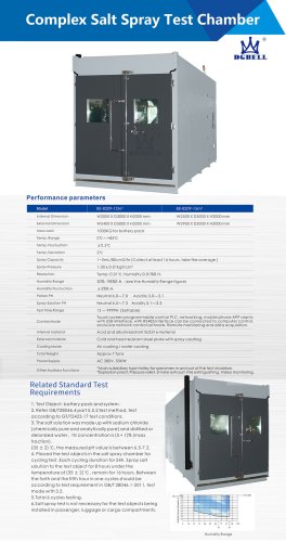 complex salt spray test chamber