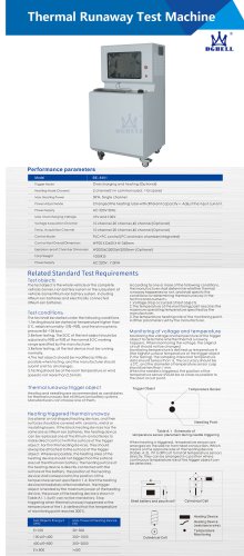 thermal runaway test chamber BE-8401