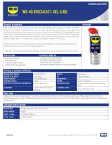 WD-40 SPECIALIST® GEL LUBE