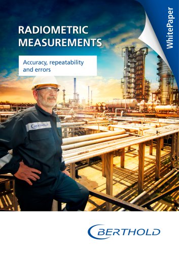 Radiometric measurement- Accuracy, repeatability and errors