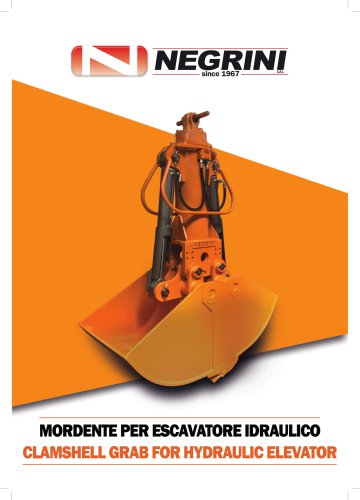 Hydraulic clamshell grab