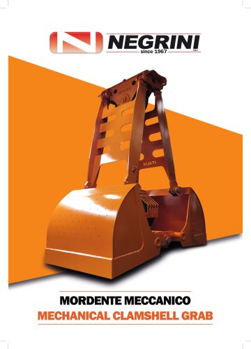 Mechanical clamshell grab