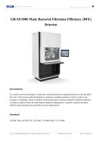 GB-XF1000 Mask Bacterial Filtration Efficiency (BFE) Detector (2026.4.13)
