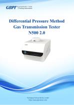 N500 2.0 Differential Pressure Method Gas Transmission Tester Introduction A3(20250206)