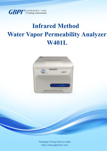 W401L Infrared Method Water Vapor Transmission Rate Tester A0(20230608)