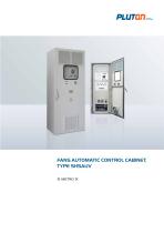 Fans automatic control cabinet. Type SHSAUV