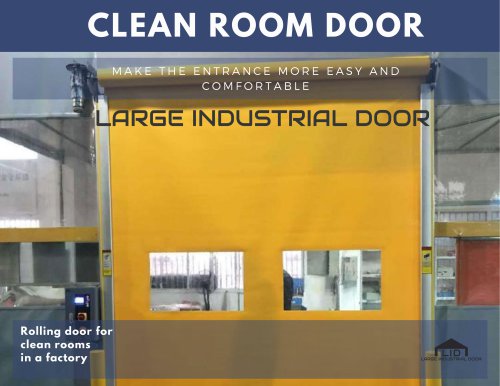 Clean Room Door