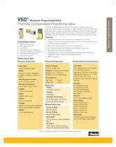 VSO - NORMALLY CLOSED PROPORTIONAL VALVE