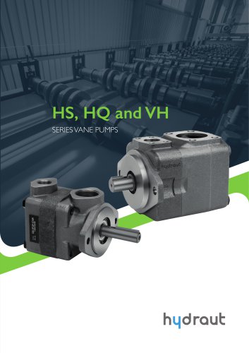 HS, HQ AND VH VANE PUMPS CATALOGUE