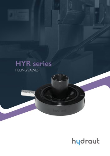 HYR filling valves catalogue