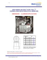 1150 SERIES ULTRA3 LOW NOX TM LUMIFLAME REGENERATIVE BURNER