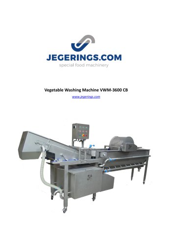 Vegetable Washing Machine VWM-3600 CB