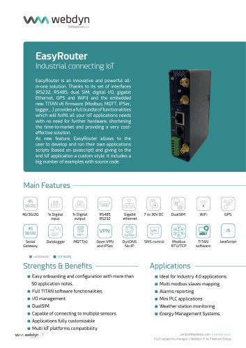 EasyRouter_Datasheet