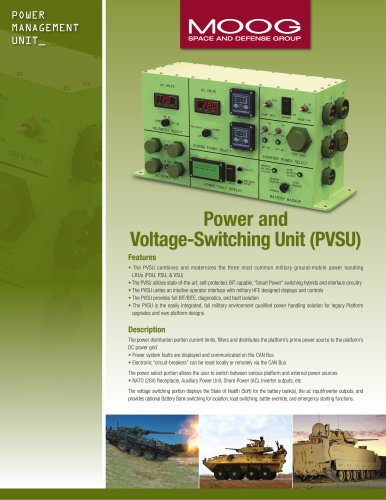 Power and Voltage-Switching Unit