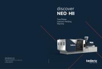 NEO·H NEW HIGH-END TWO-PLATEN INJECTION MOLDING MACHINE