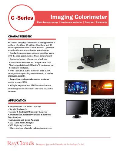 C -SERIES IMAGING Colorimeter