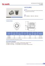 LSKDL series With hex drive and a sealing collar, left-hand outsidethread and right-hand internal thread.