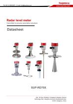 SUP-RD70 Radar level transmitter