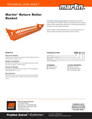 Martin® Return Roller Basket