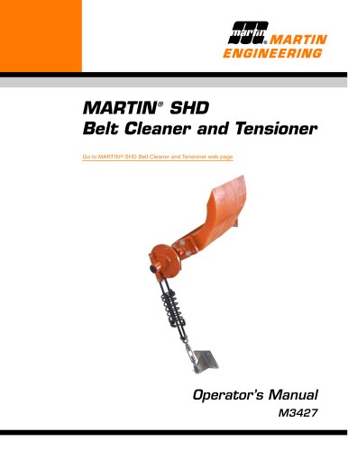 MARTIN® SHD Belt Cleaner