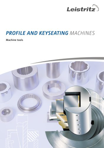 Leistritz Production Technology: Keyseating Machines