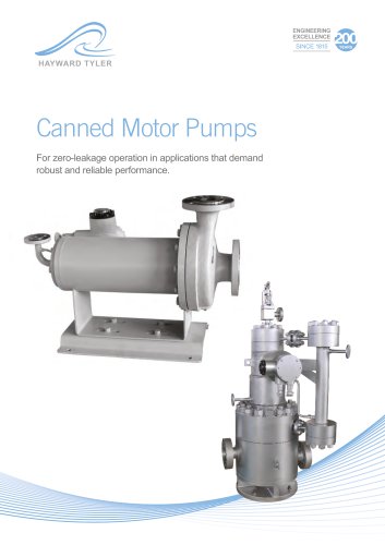 Canned Motor Pumps