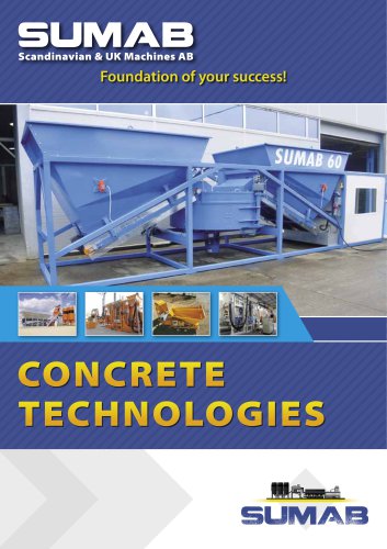 CONCRETE TECHNOLOGIES