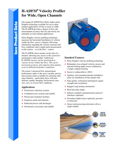 H-ADFM Horizontal Velocity Profiler