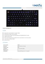 MATE MKB-85-LM Medical Keyboard