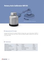 WR50 Rotary Axis Clibrator