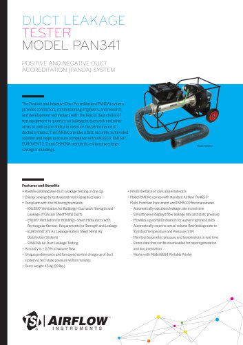 Duct Leakage Tester PAN341